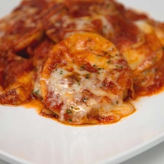 Baked Ravioli w/ Mozzarella