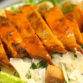 Caesar Salad with Grilled Buffalo Chicken